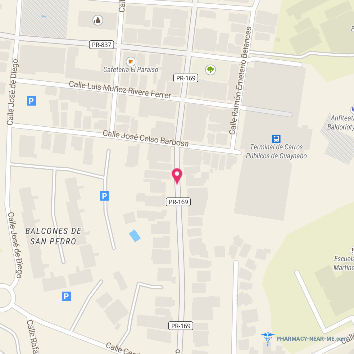 LA BOTICA - Pharmacy Hours, Phone, Reviews & Information: 27 Calle Carazo, Guaynabo, PR 00969