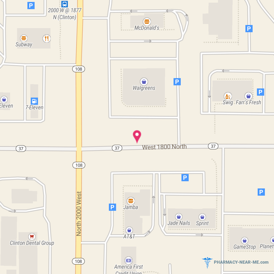 WALGREENS #02519 - Pharmacy Hours, Phone, Reviews & Information: 1962 West 1800 North, Clinton, Utah 84015, United States