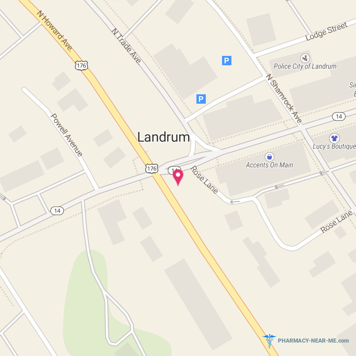 LANDRUM DRUG INC - Pharmacy Hours, Phone, Reviews & Information: 104 West Rutherford Street, Landrum, South Carolina 29356, United States