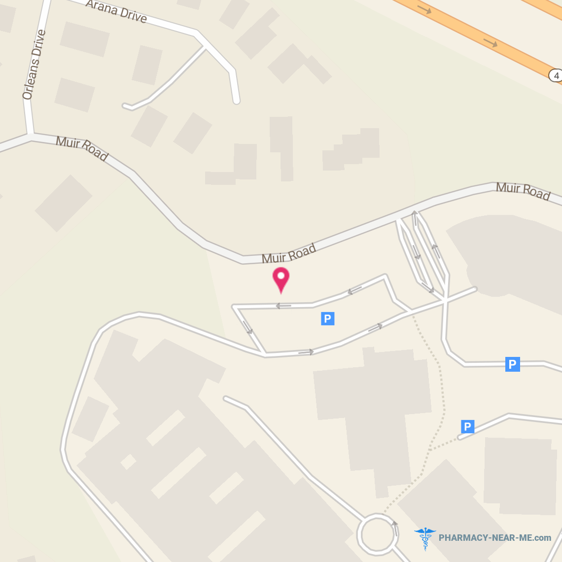 KAISER FDN HSP INP PHY 54A - Pharmacy Hours, Phone, Reviews & Information: 200 Muir Road, Martinez, California 94553, United States