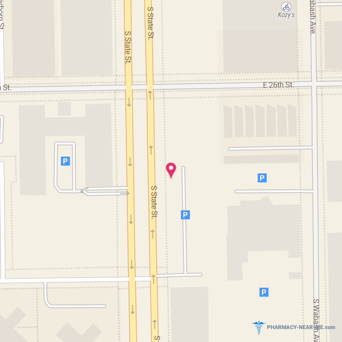 WALGREENS #16441 - Pharmacy Hours, Phone, Reviews & Information: 2525 S King Dr, Chicago, Illinois 60616, United States