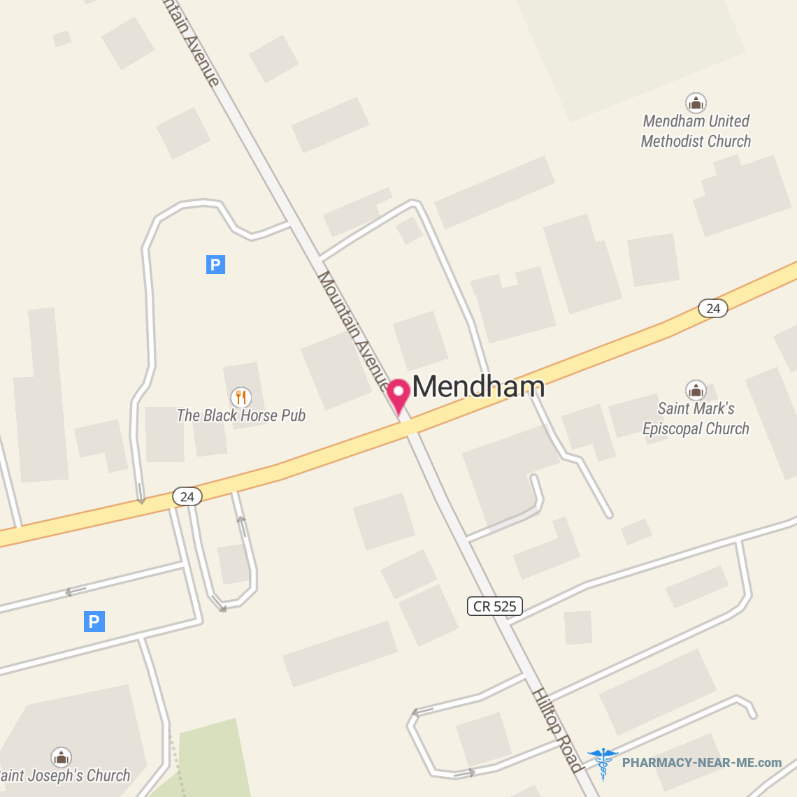 ROBINSON DRUG SHOP - Pharmacy Hours, Phone, Reviews & Information: 2 East Main Street, Mendham, New Jersey 07945, United States