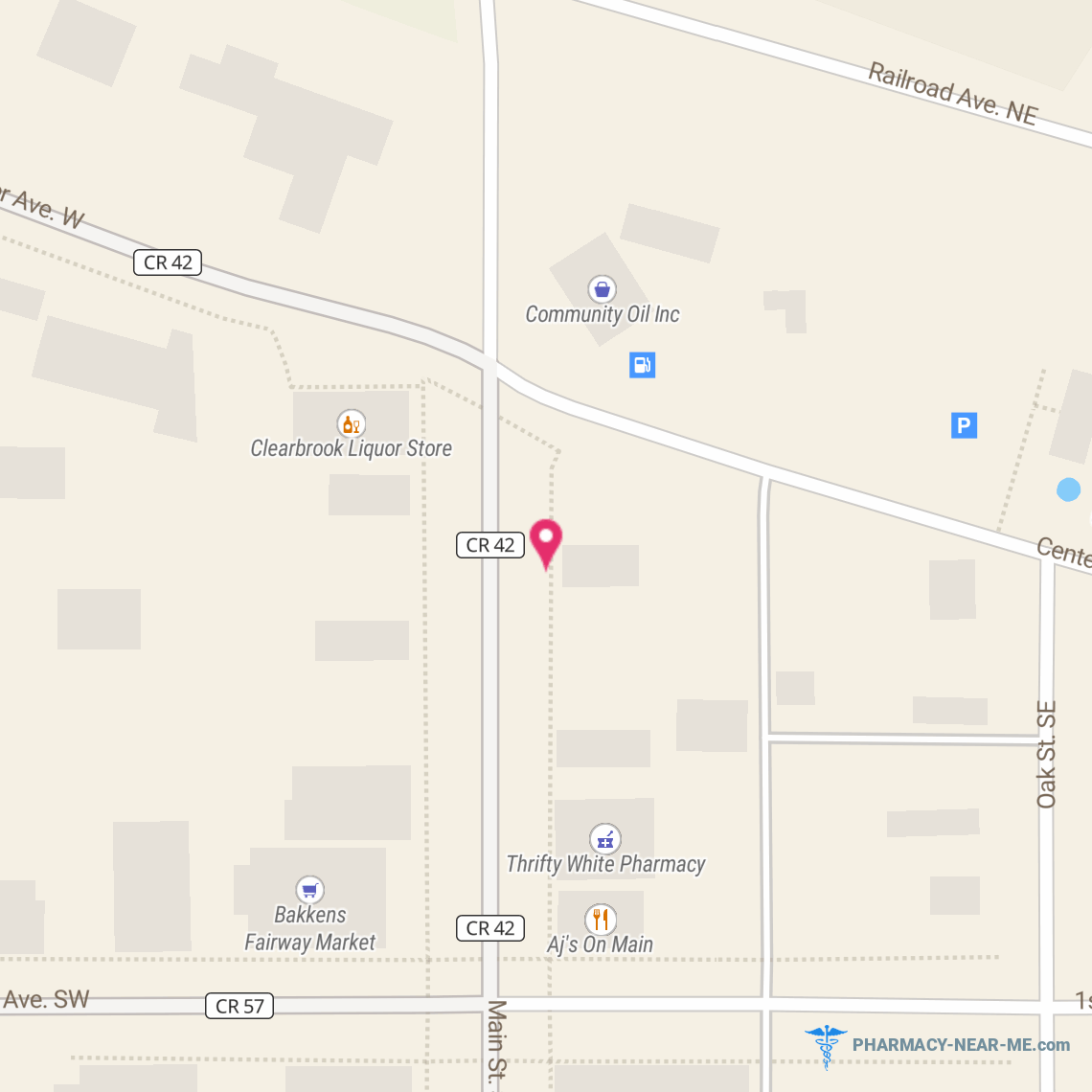  - Pharmacy Hours, Phone, Reviews & Information: 30 Main Street South, Clearbrook, Minnesota 56634, United States