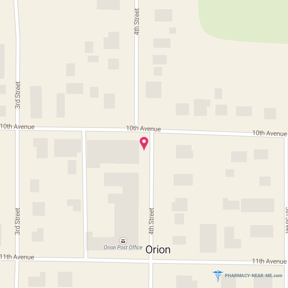ORION PHARMACY & GIFTS - Pharmacy Hours, Phone, Reviews & Information: 1010 4th Street, Orion, Illinois 61273, United States