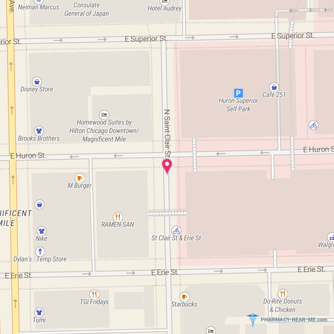 WALGREENS #15525 - Pharmacy Hours, Phone, Reviews & Information: 201 East Huron Street, Chicago, Illinois 60611, United States