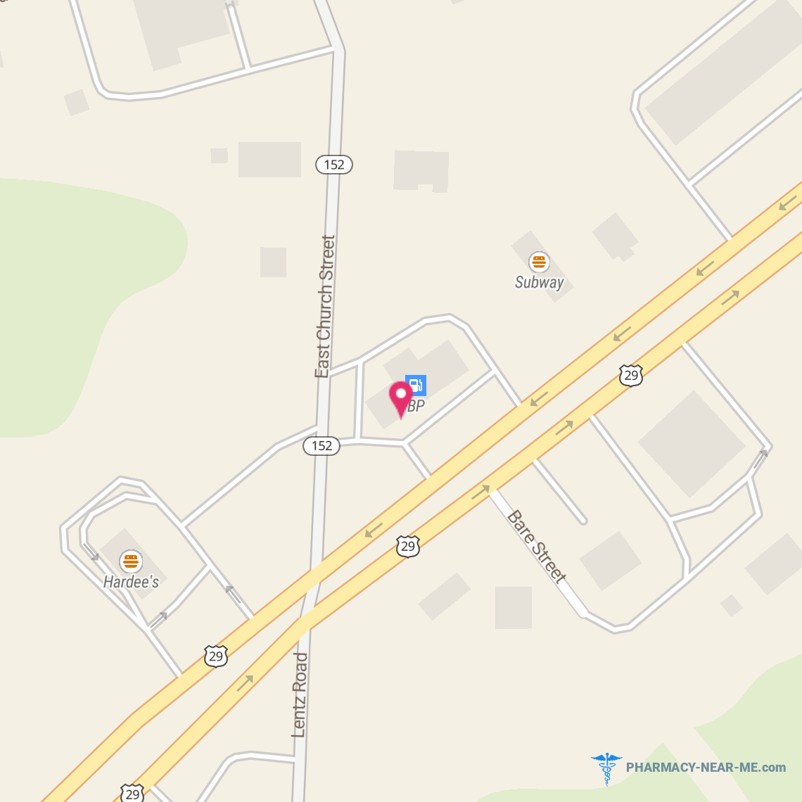 JP AND F INC - Pharmacy Hours, Phone, Reviews & Information: Highway 29 N, China Grove, North Carolina 28023, United States