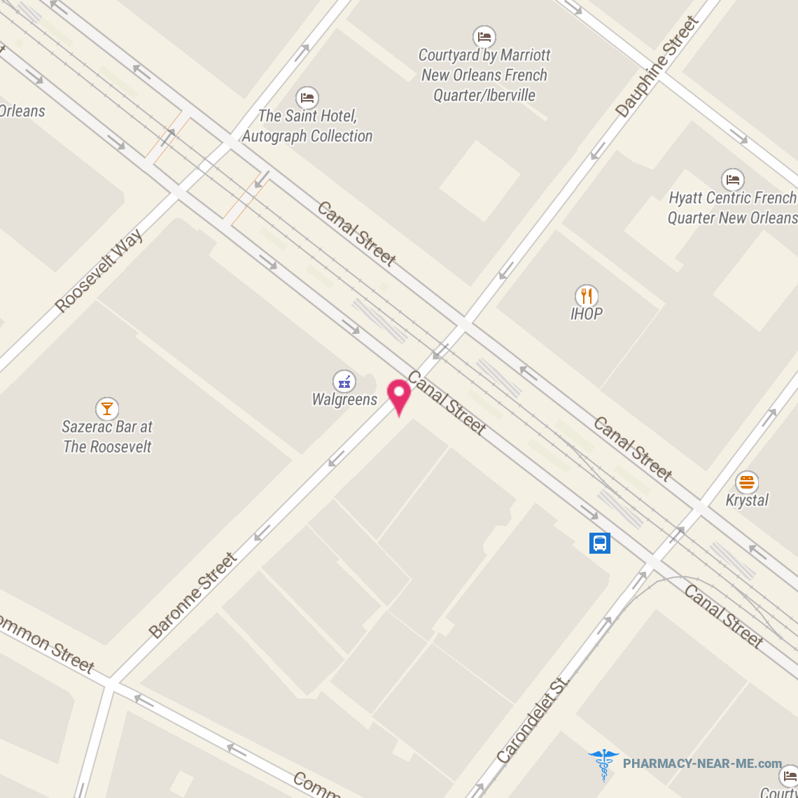WALGREENS - Pharmacy Hours, Phone, Reviews & Information: 900 Canal Street, New Orleans, Louisiana 70112, United States