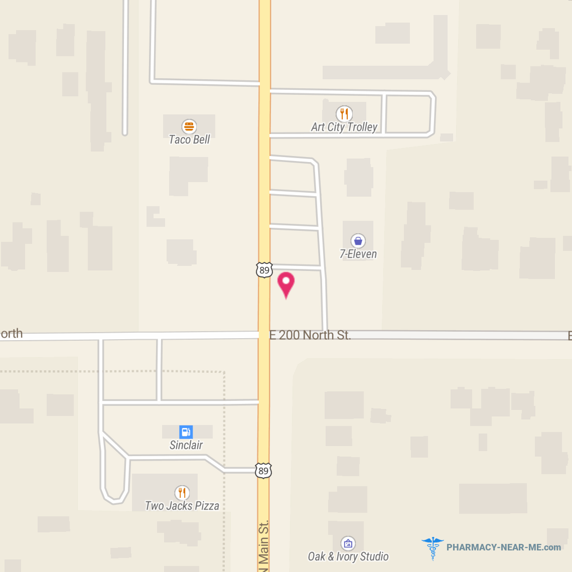 SOS DRUG CO - Pharmacy Hours, Phone, Reviews & Information: 214 South Main Street, Springville, Utah 84663, United States
