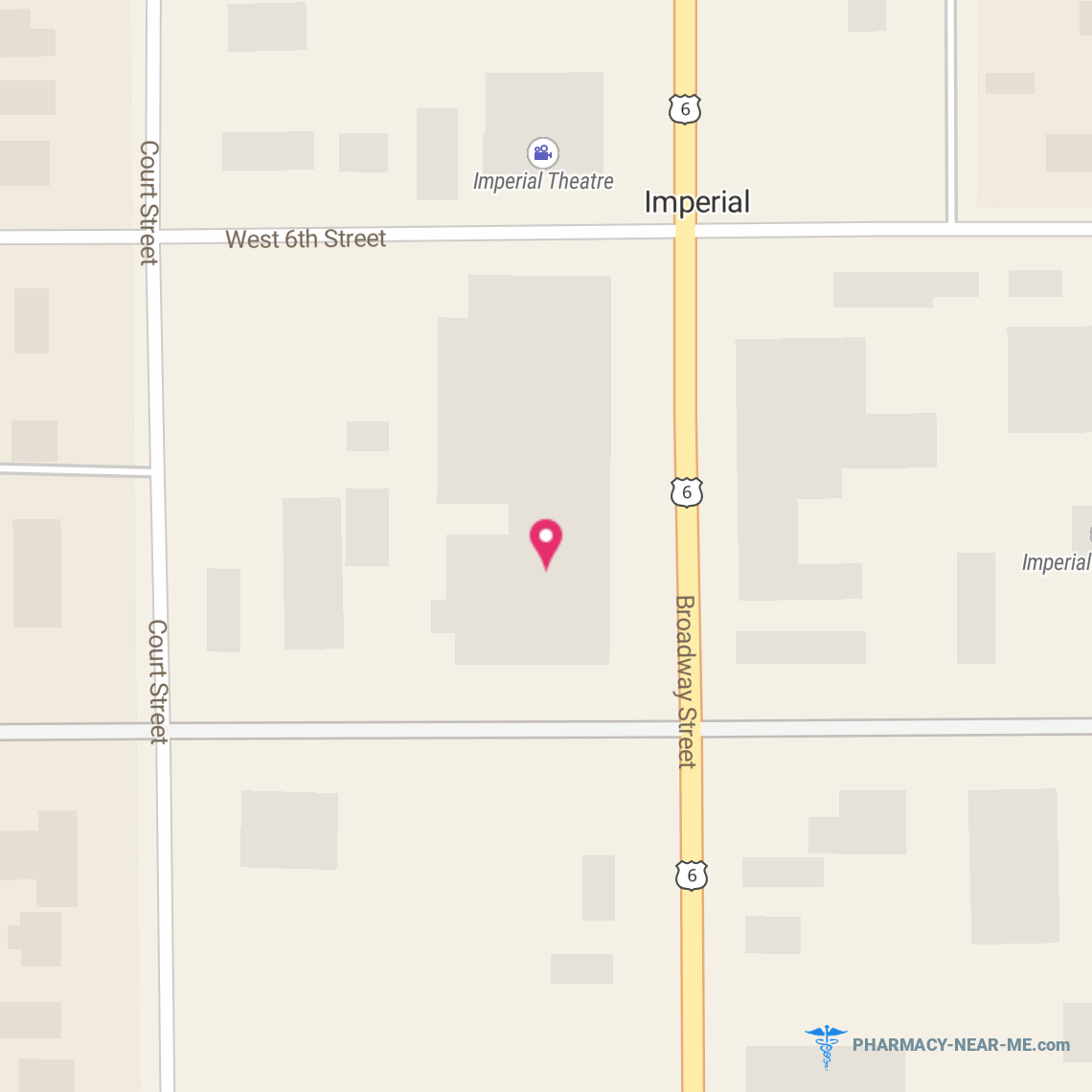 USPRX INC - Pharmacy Hours, Phone, Reviews & Information: 513 Broadway Street, Imperial, Nebraska 69033, United States