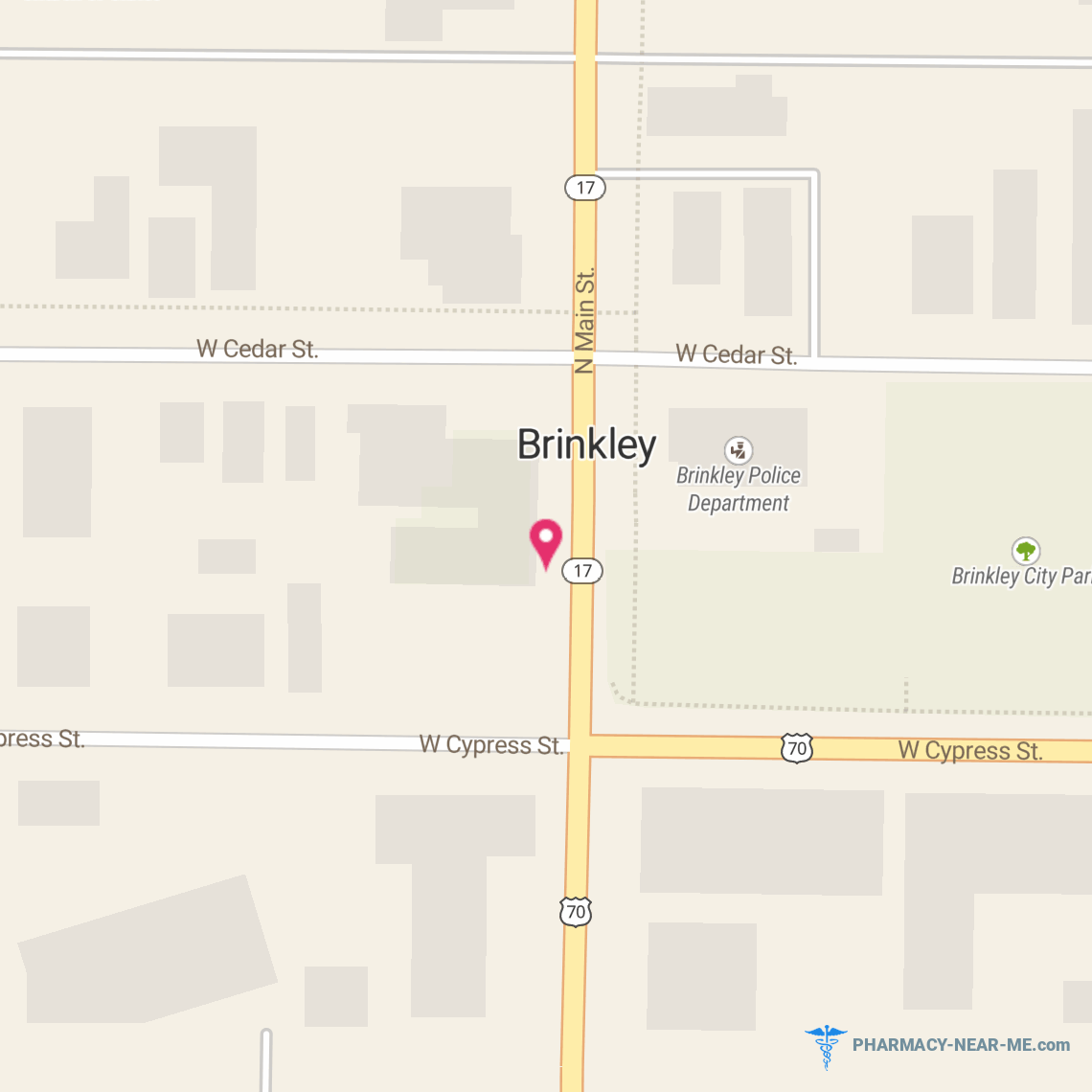 LOW'S PHARMACY - Pharmacy Hours, Phone, Reviews & Information: 111 N Main St, Brinkley, Arkansas 72021, United States