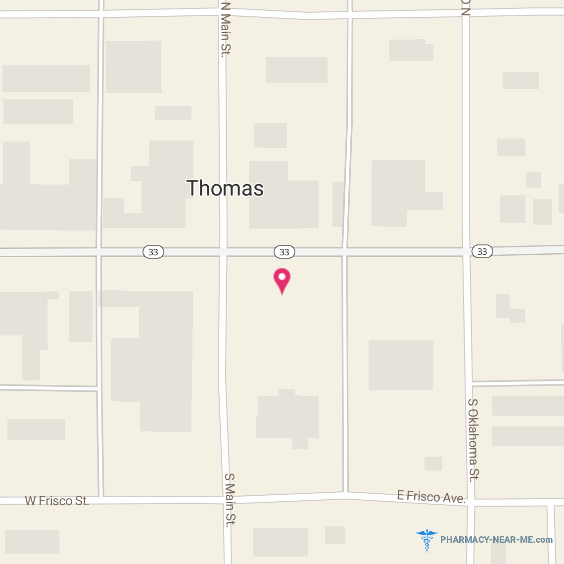 THOMAS DRUG & VARIETY CENTER - Pharmacy Hours, Phone, Reviews & Information: 145 West Broadway Avenue, Thomas, Oklahoma 73669, United States