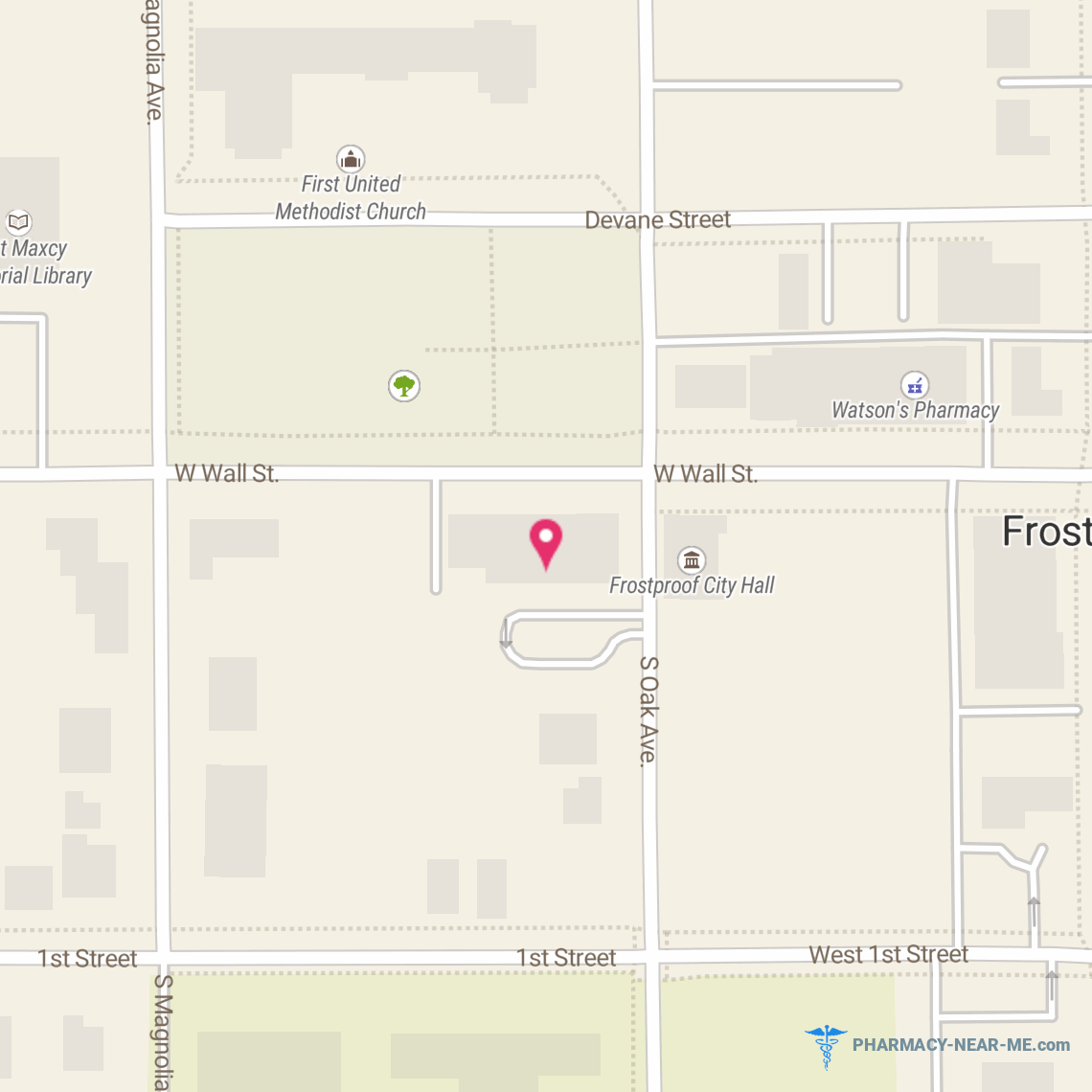 FROST PROOF PHARMACY - Pharmacy Hours, Phone, Reviews & Information: 109 West Wall Street, Frostproof, Florida 33843, United States