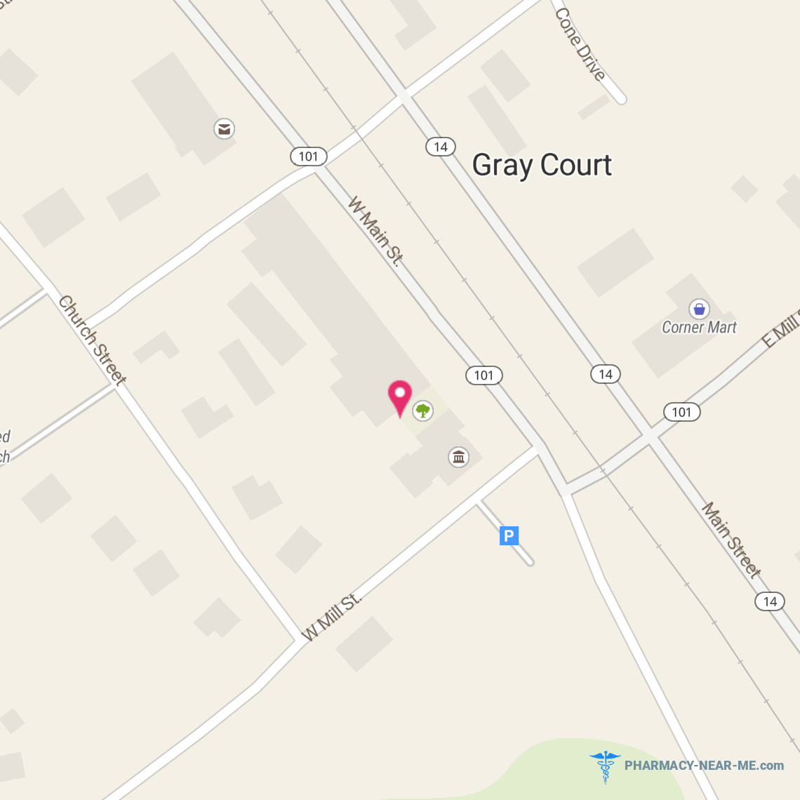 GRAY COURT PHARMACY - Pharmacy Hours, Phone, Reviews & Information: 345 West Main Street, Gray Court, South Carolina 29645, United States