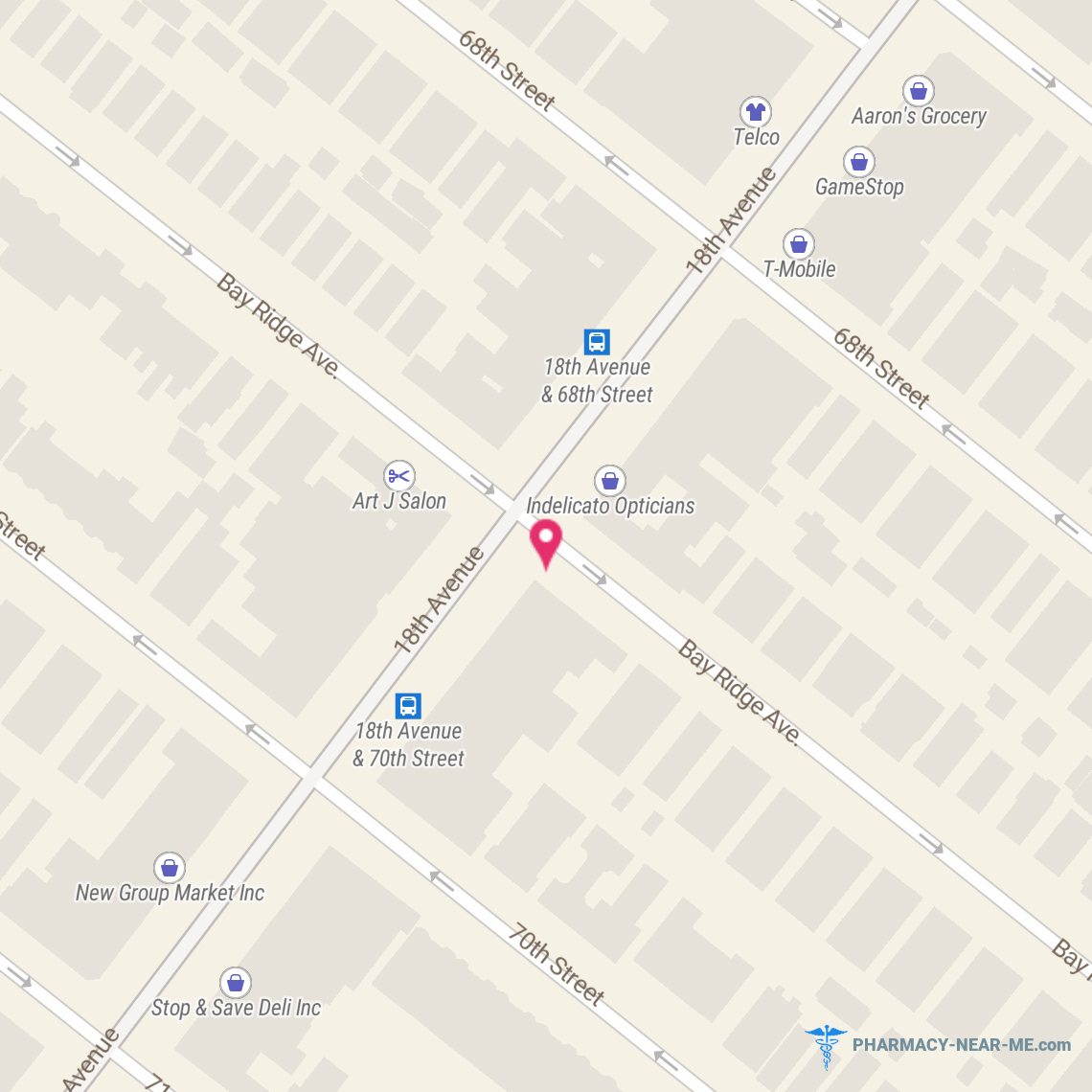 BOBO PHARMACY INC. - Pharmacy Hours, Phone, Reviews & Information: 6903 18th Avenue, Brooklyn, New York 11204, United States