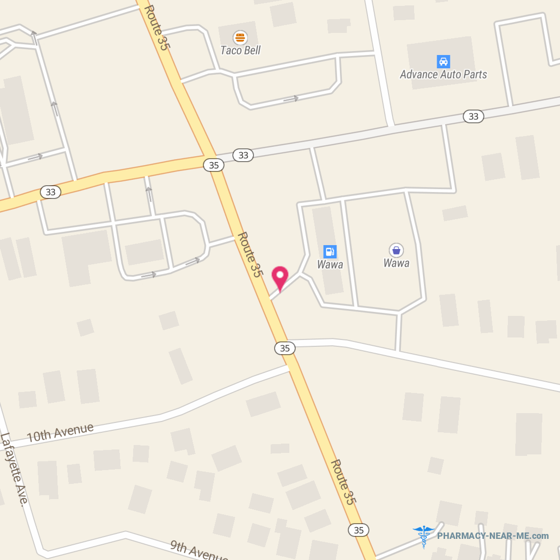 OPTIMAL PHARMACY INC - Pharmacy Hours, Phone, Reviews & Information: 34 State Route 35 N, Neptune, New Jersey 07753, United States