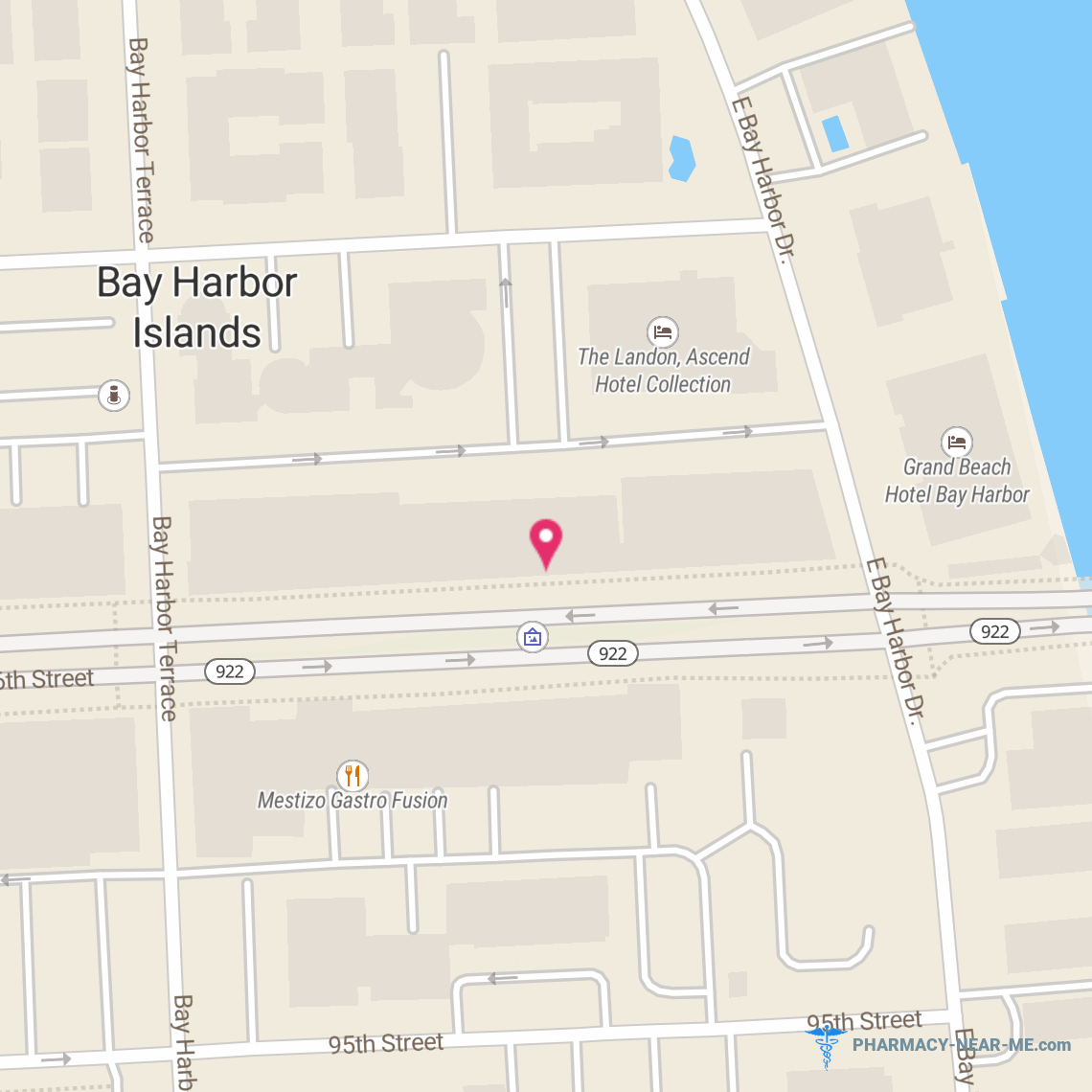 BAY HARBOR DRUGS - Pharmacy Hours, Phone, Reviews & Information: 1015 Kane Concourse, Bay Harbor Islands, Florida 33154, United States