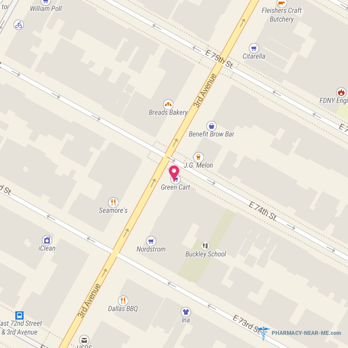 DUANE READE #14151 - Pharmacy Hours, Phone, Reviews & Information: 1279 3rd Avenue, NY, New York 10021, United States