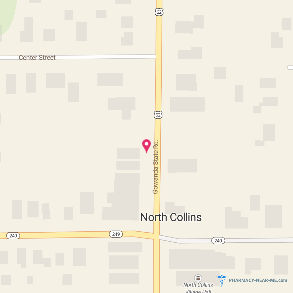 NORTH COLLINS PHARMACY - Pharmacy Hours, Phone, Reviews & Information: 10504 Main Street, North Collins, New York 14111, United States