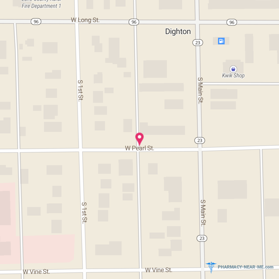 DIGHTON PHARMACY - Pharmacy Hours, Phone, Reviews & Information: 105 East Pearl Street, Dighton, Kansas 67839, United States