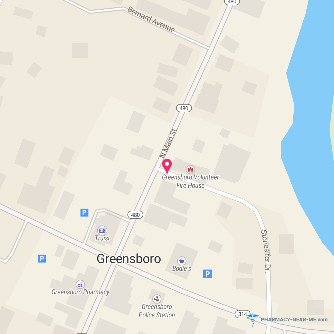 GREENSBORO PHARMACY, INC. - Pharmacy Hours, Phone, Reviews & Information: 102 South Main Street, Greensboro, Maryland 21639, United States