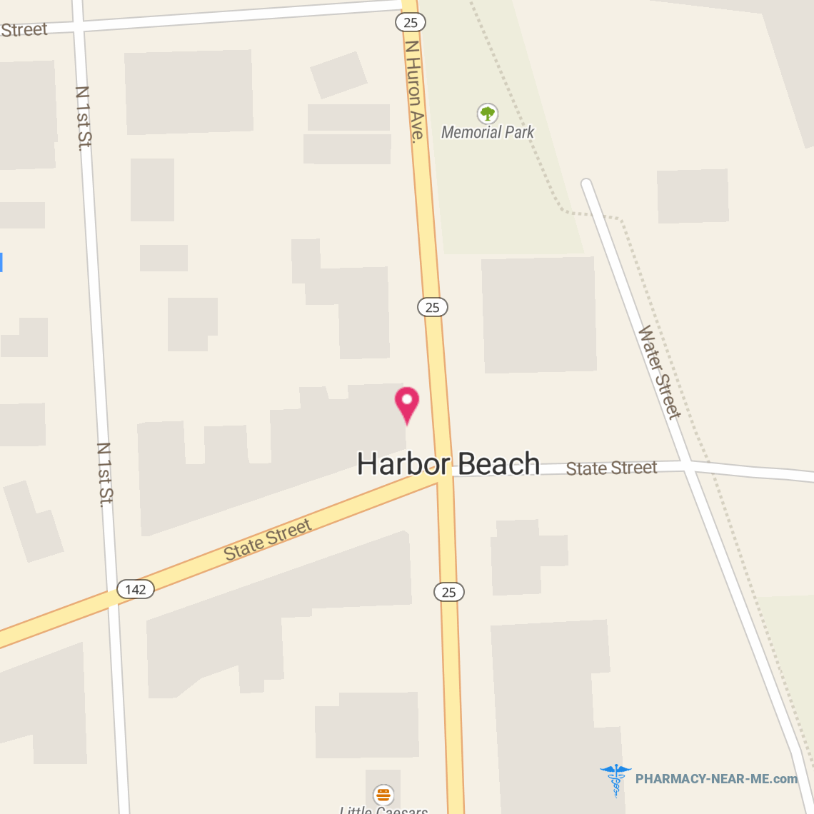 HARBOR DRUG INC - Pharmacy Hours, Phone, Reviews & Information: 114 South Huron Avenue, Harbor Beach, Michigan 48441, United States