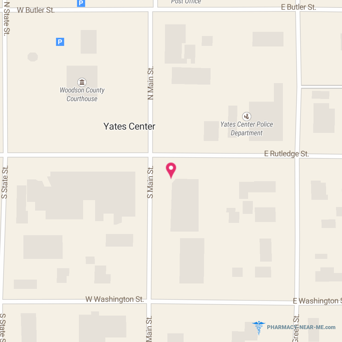 YATES CENTER PHARMACY, INC - Pharmacy Hours, Phone, Reviews & Information: 122 West Rutledge Street, Yates Center, Kansas 66783, United States