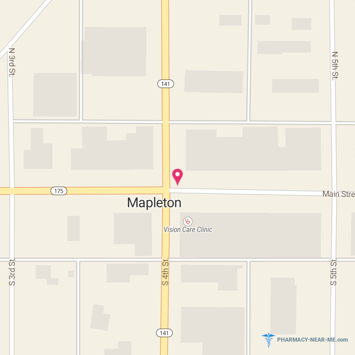MAIER FAMILY PHARMACY - Pharmacy Hours, Phone, Reviews & Information: 411 Main Street, Mapleton, Iowa 51034, United States