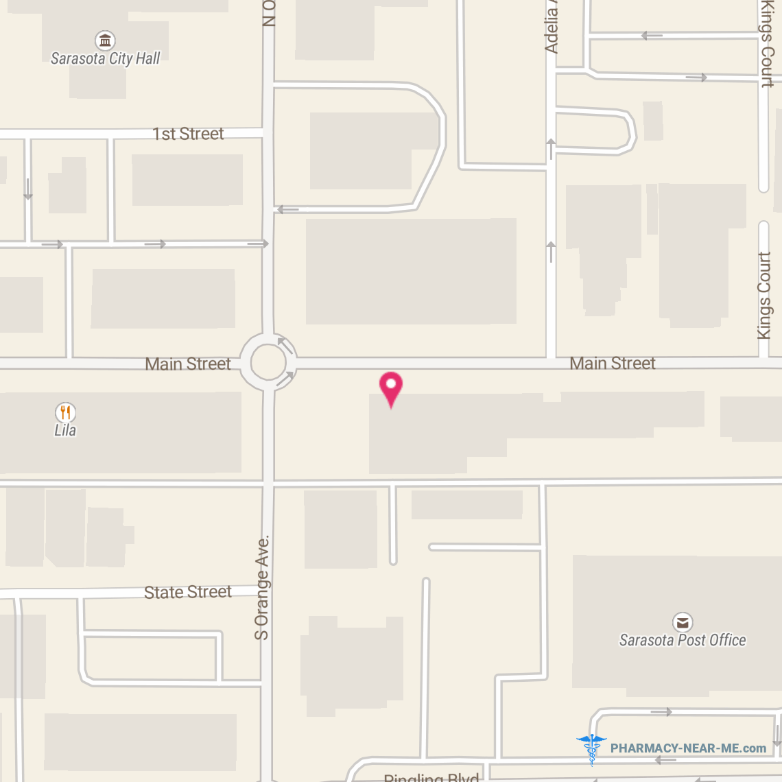 VITALRX - Pharmacy Hours, Phone, Reviews & Information: 1618 Main Street, Sarasota, Florida 34236, United States
