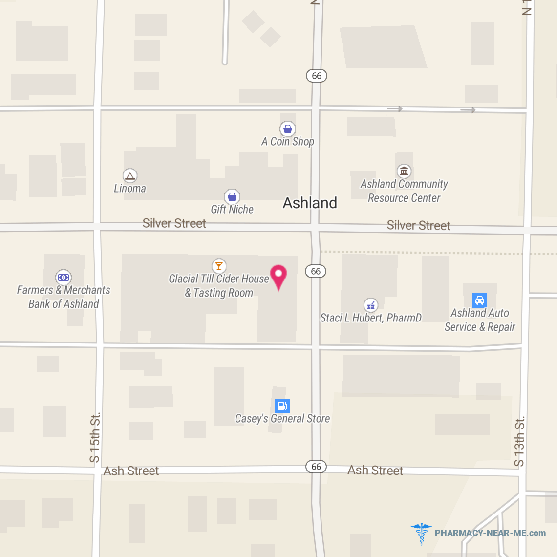 ASHLAND PHARMACY - Pharmacy Hours, Phone, Reviews & Information: 1401 Silver Street, Ashland, Nebraska 68003, United States
