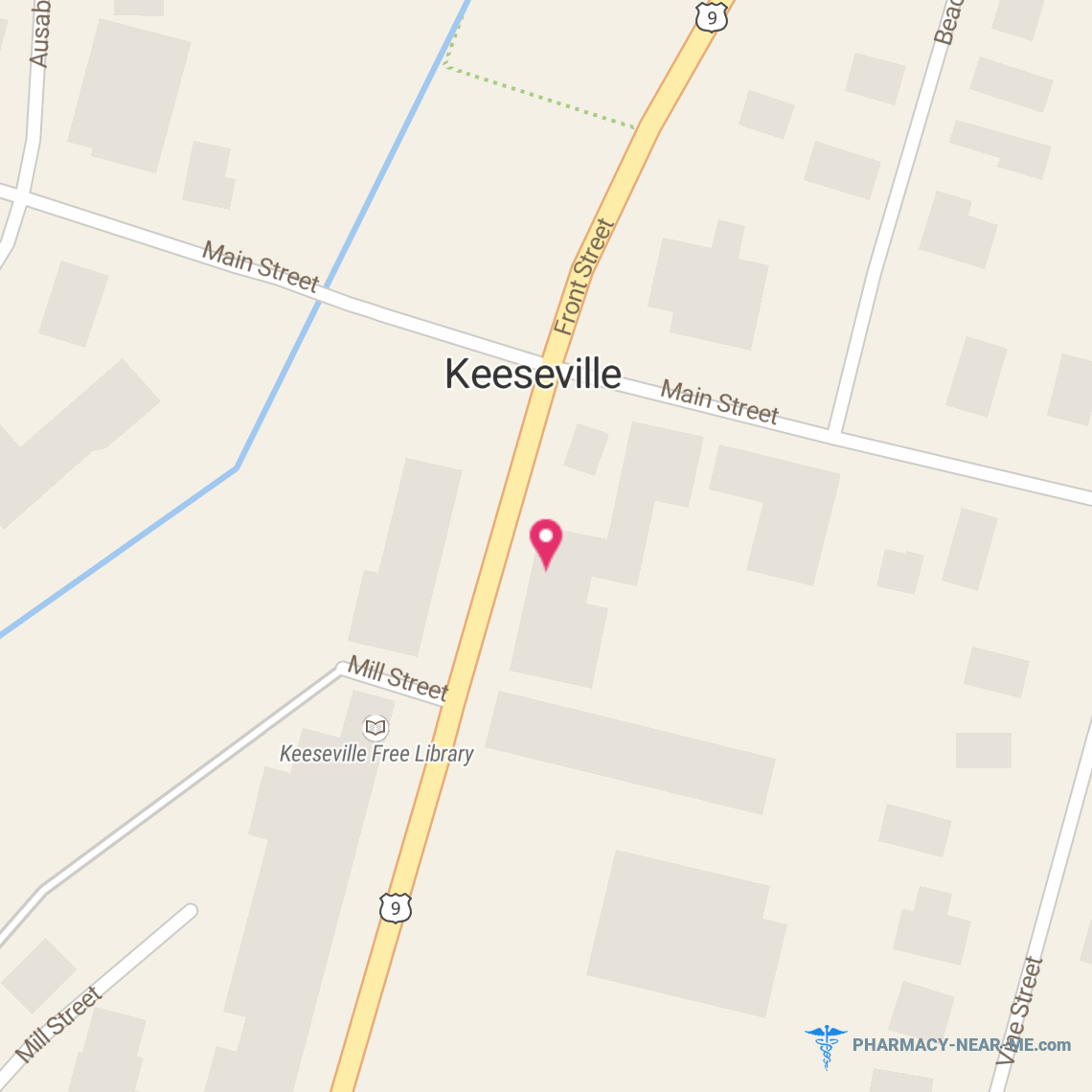 KEESEVILLE PHARMACY, INC - Pharmacy Hours, Phone, Reviews & Information: 1730 Front Street, Keeseville, New York 12944, United States