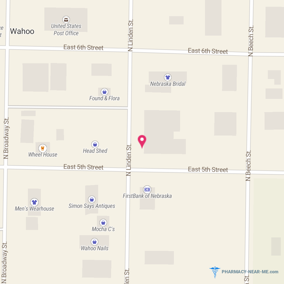 WAHOO MAN LLC - Pharmacy Hours, Phone, Reviews & Information: 526 North Linden Street, Wahoo, Nebraska 68066, United States
