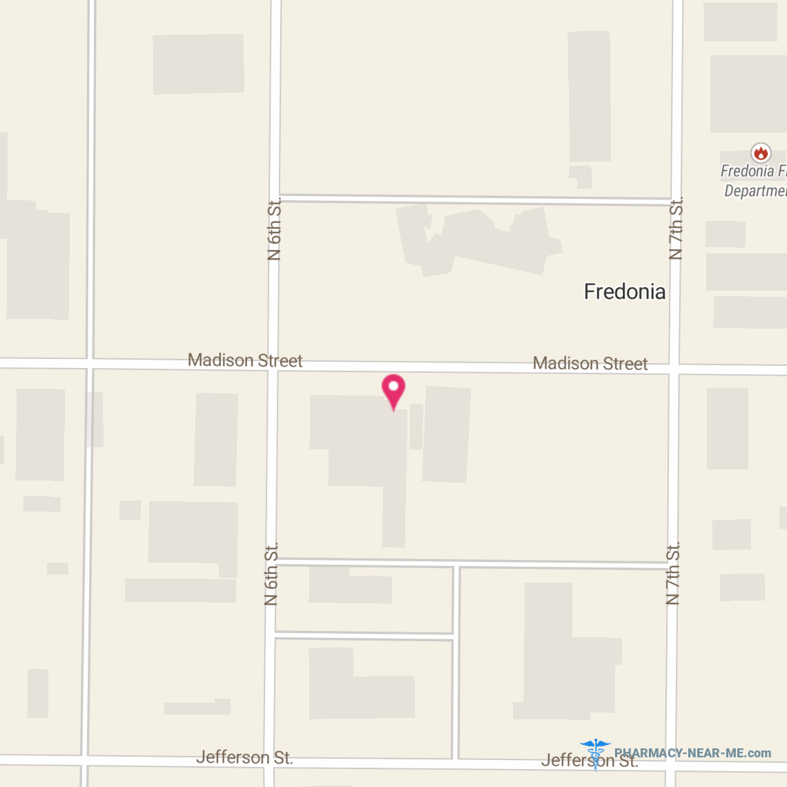 FREDONIA PHARMACY - Pharmacy Hours, Phone, Reviews & Information: 628 Madison Street, Fredonia, Kansas 66736, United States