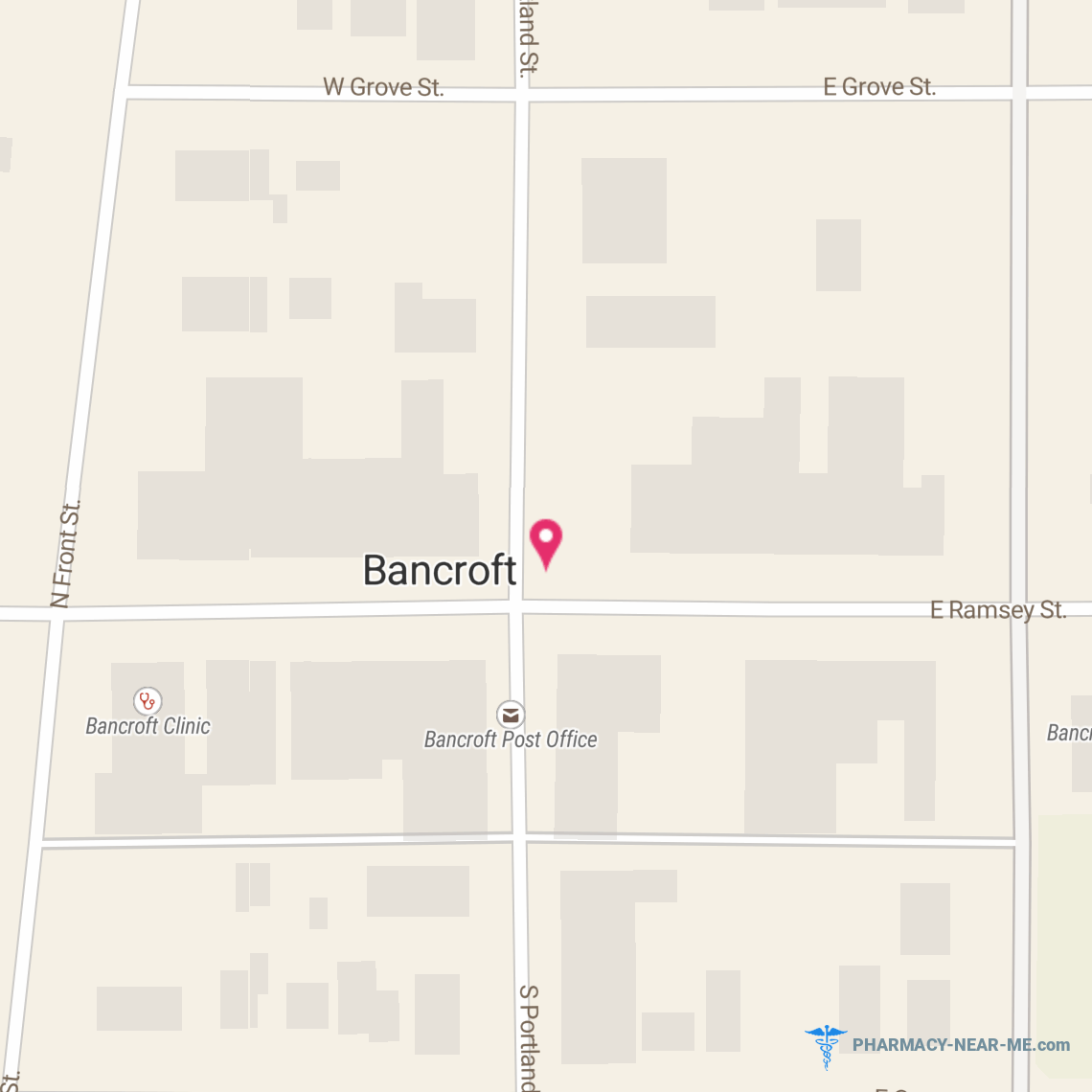 BANCROFT PHCY AND HM HEALTH CARE - Pharmacy Hours, Phone, Reviews & Information: 107 West Ramsey Street, Bancroft, Iowa 50517, United States