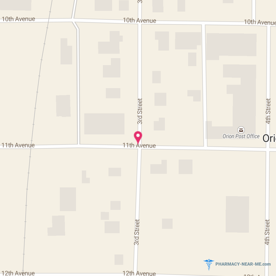 ORION FAMILY PHARMACY, LLC - Pharmacy Hours, Phone, Reviews & Information: 201 11th Avenue, Orion, Illinois 61273, United States