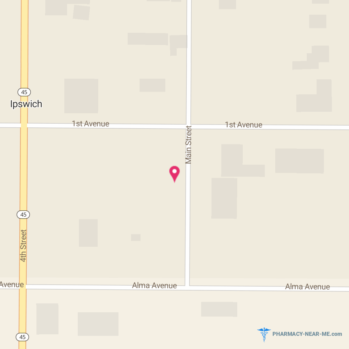 CRISSMAN DRUG - Pharmacy Hours, Phone, Reviews & Information: 33 Main Street, Ipswich, South Dakota 57451, United States