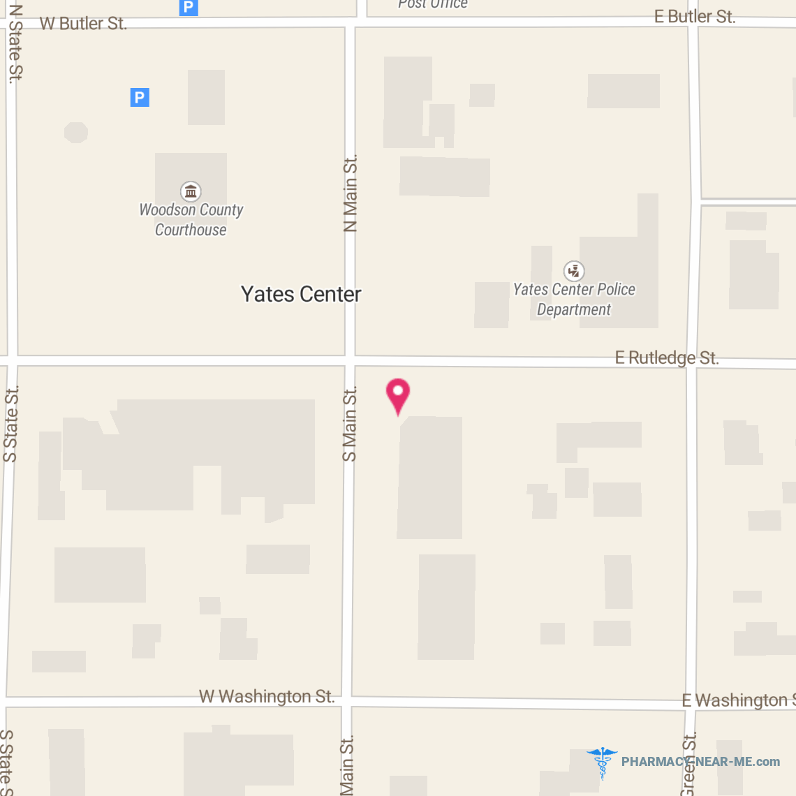 YATES CENTER PHARMACY - Pharmacy Hours, Phone, Reviews & Information: 122 West Rutledge Street, Yates Center, Kansas 66783, United States