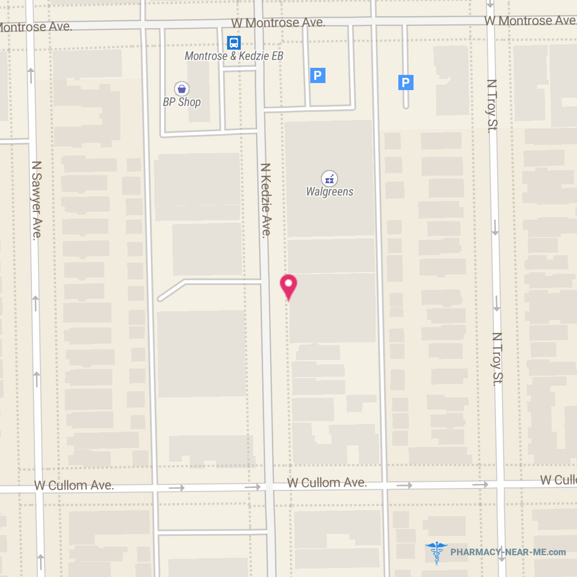 Walgreens #03950 - Pharmacy Open Hours, Phone, Reviews & Information: 4343 N Kedzie Ave, Chicago, IL 60618