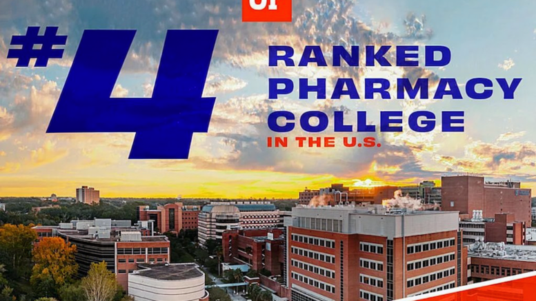 UF College of Pharmacy Ascends to No. 4 in Recent U.S. News & World Report Rankings